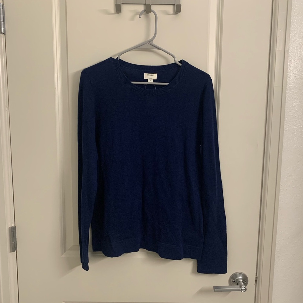 J. Crew Navy Blue Sweater